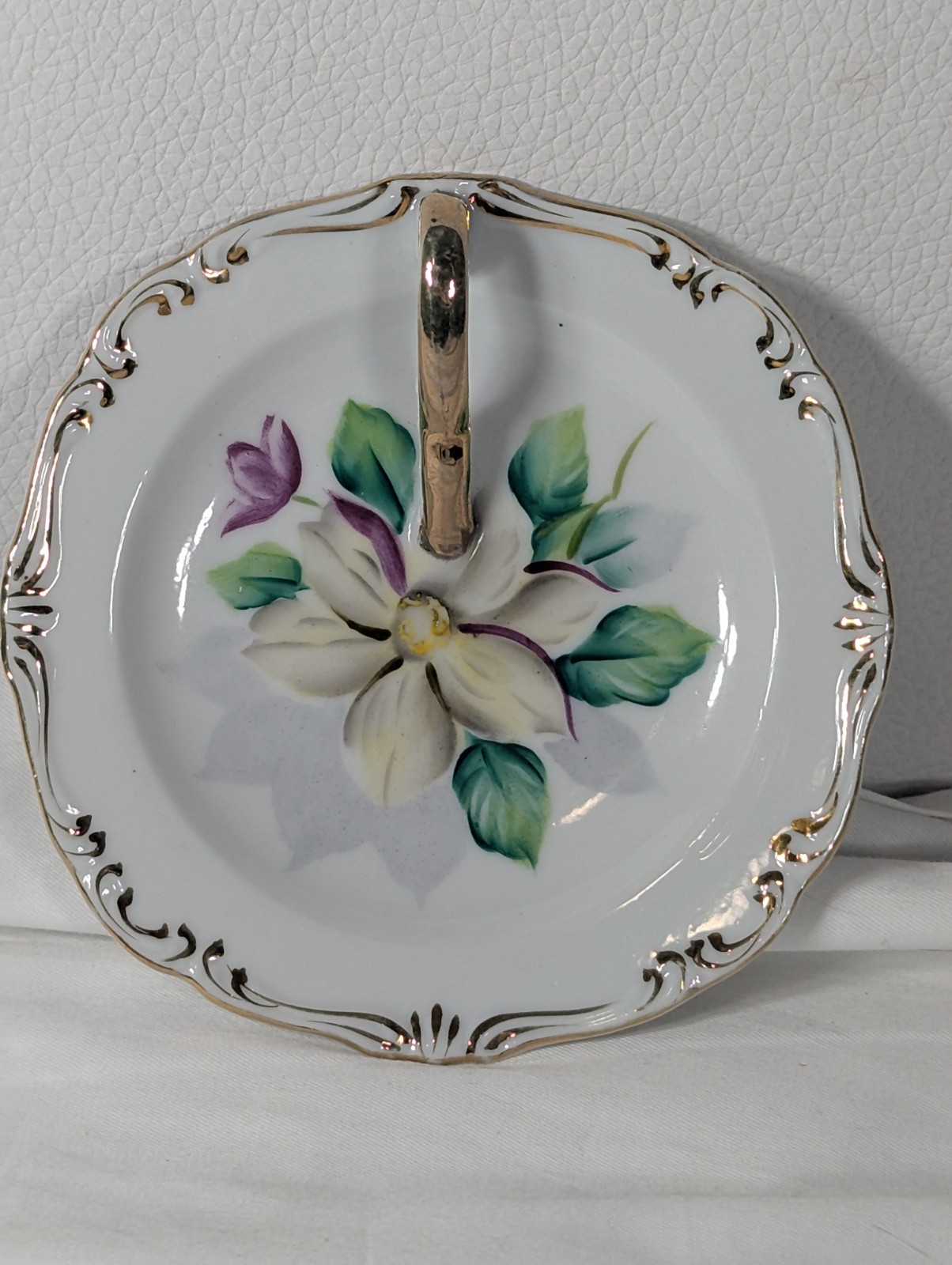 Rosetti Chicago Vintage Bon Bon Candy Tidbit Plate Made In Occupied Japan