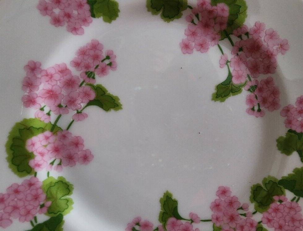 Because Salad Plate (s) 7 1/2″ Round Mikasa L9006 Japanese White Pink Green !