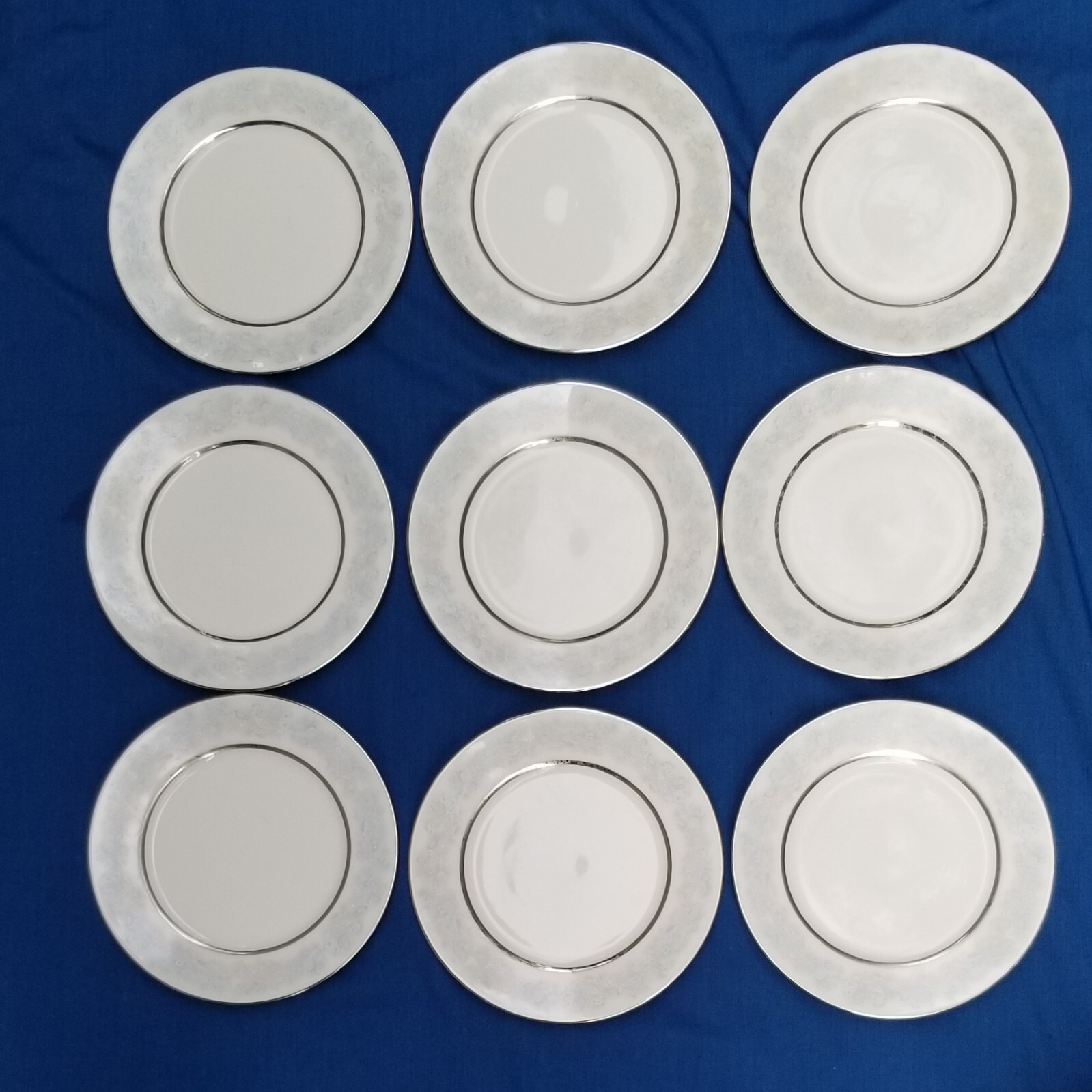 9 OXFORD by LENOX TWILIGHT DELL 8 1/8-inch SALAD PLATES