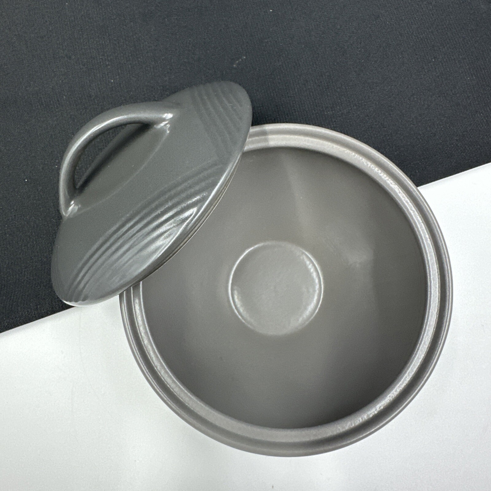 Mikasa Inner Peace CW305 (1) 2 1/8” Sugar Bowl & Lid Earthenware •PRISTINE•