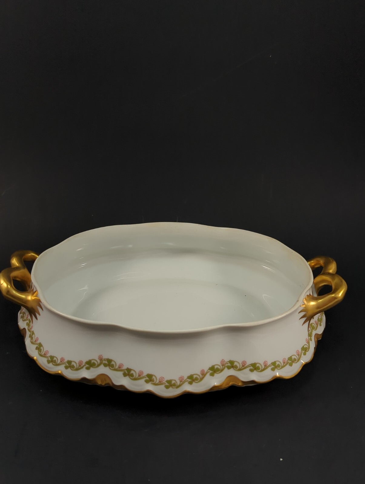 Rare Haviland Limoges Oval and Circular Serving Dishes plus one Circular lid.