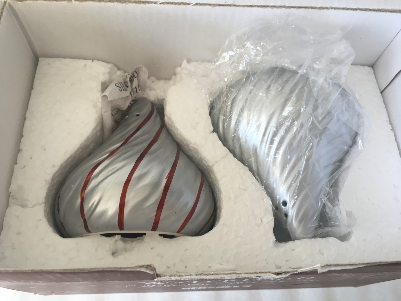 Waterford Hershey’s Kisses Salt & Pepper Shakers Holiday Heirlooms