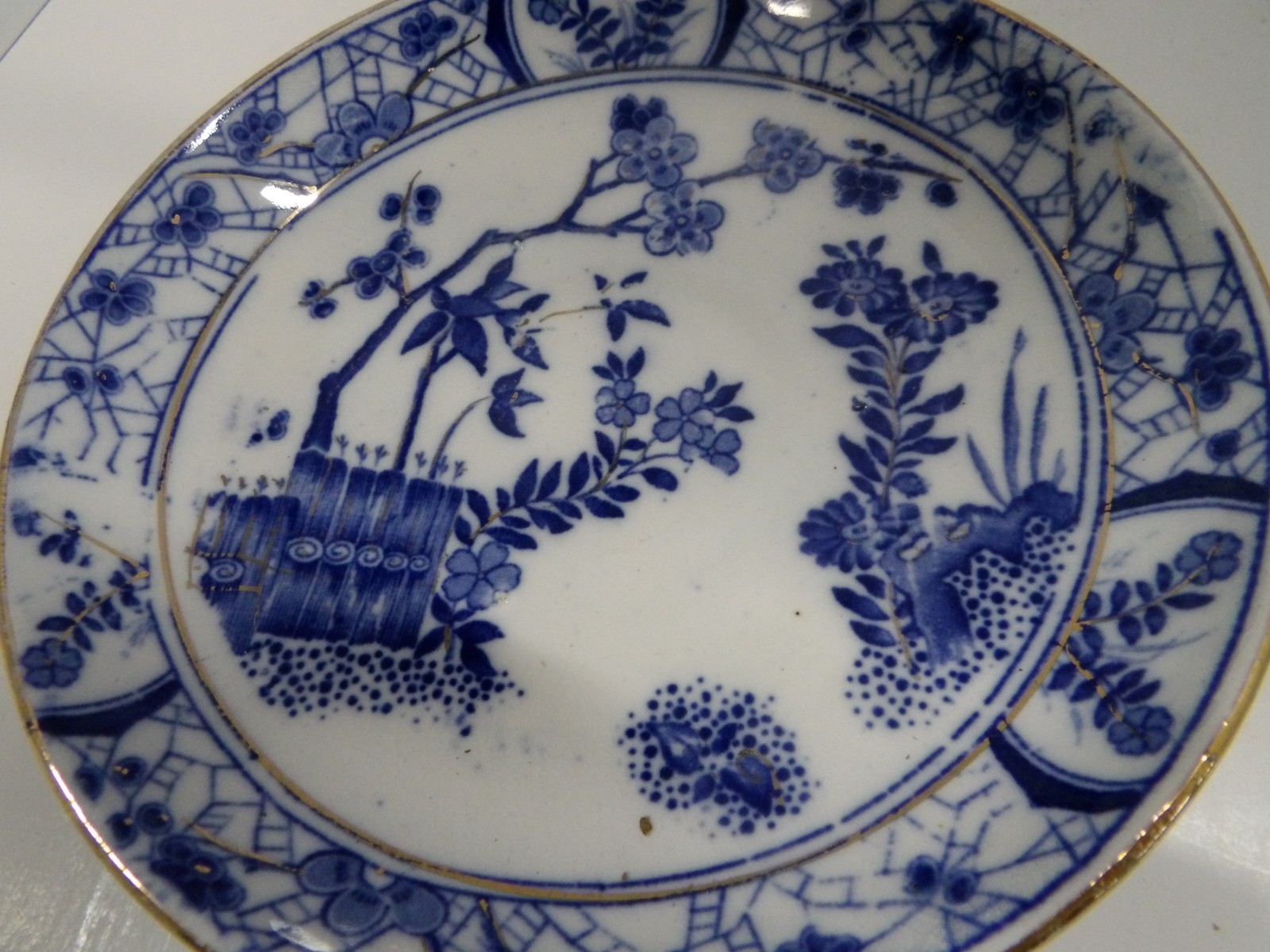 Petrus Regout Maastricht Nankin Blue and White Saucer