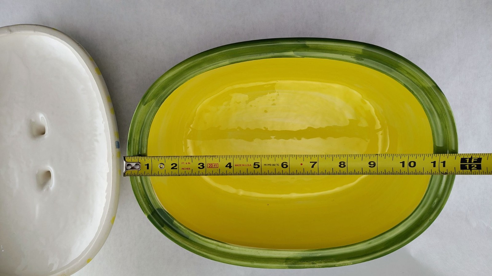 Serving Bowl Paper Windows Lidded Easter / Spring Excellent for Display VTG