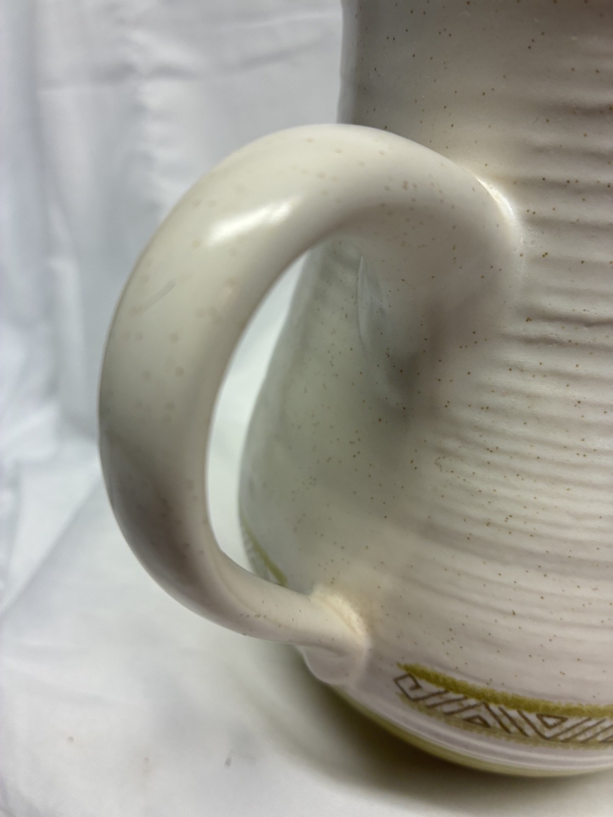Vintage Franciscan Hacienda Green Medium Pitcher 6.25in MCM