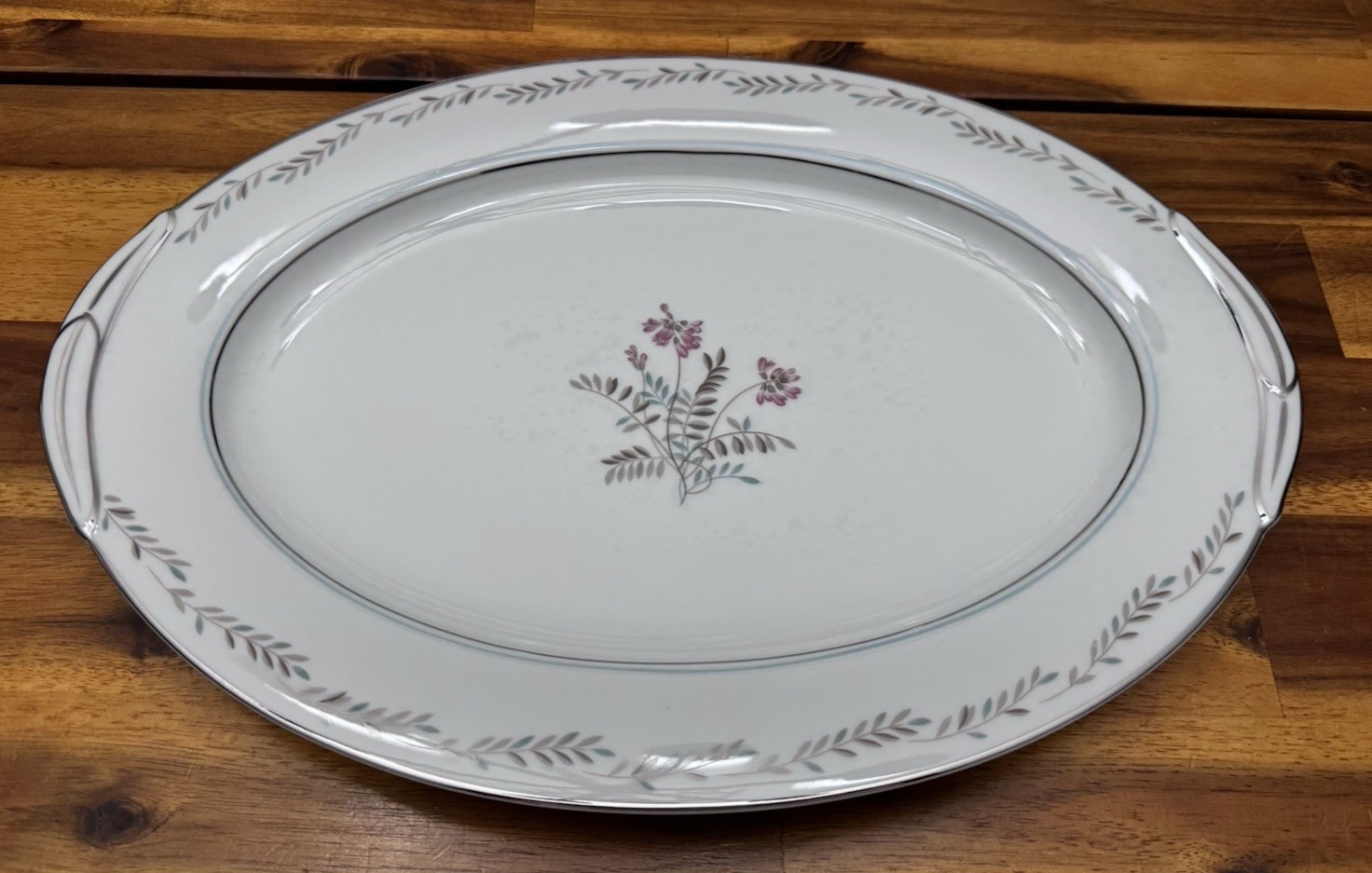 Vtg Noritake China 5608 “Bryce” 56 Piece Set – 8 Place Settings, Floral Pat. EUC