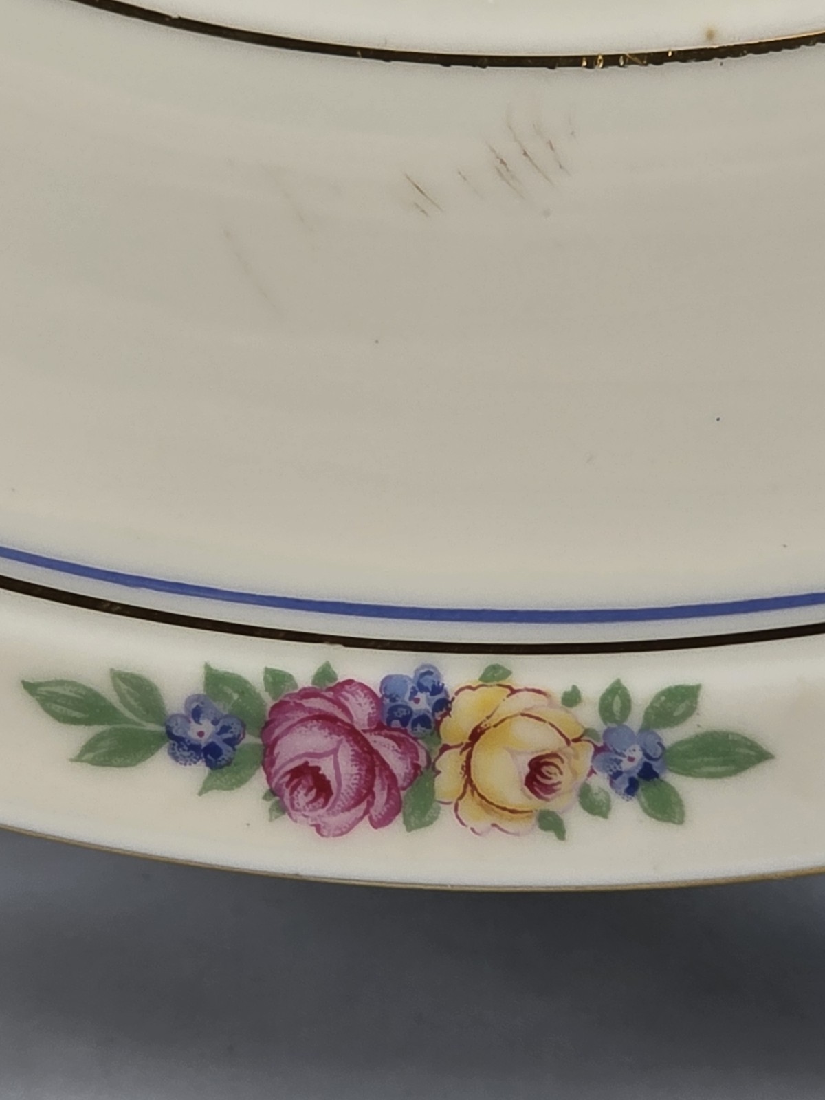 Vintage Haas & Czjzek H & C Coronado Celia Plates Set 5 Place Setting 1930s 99