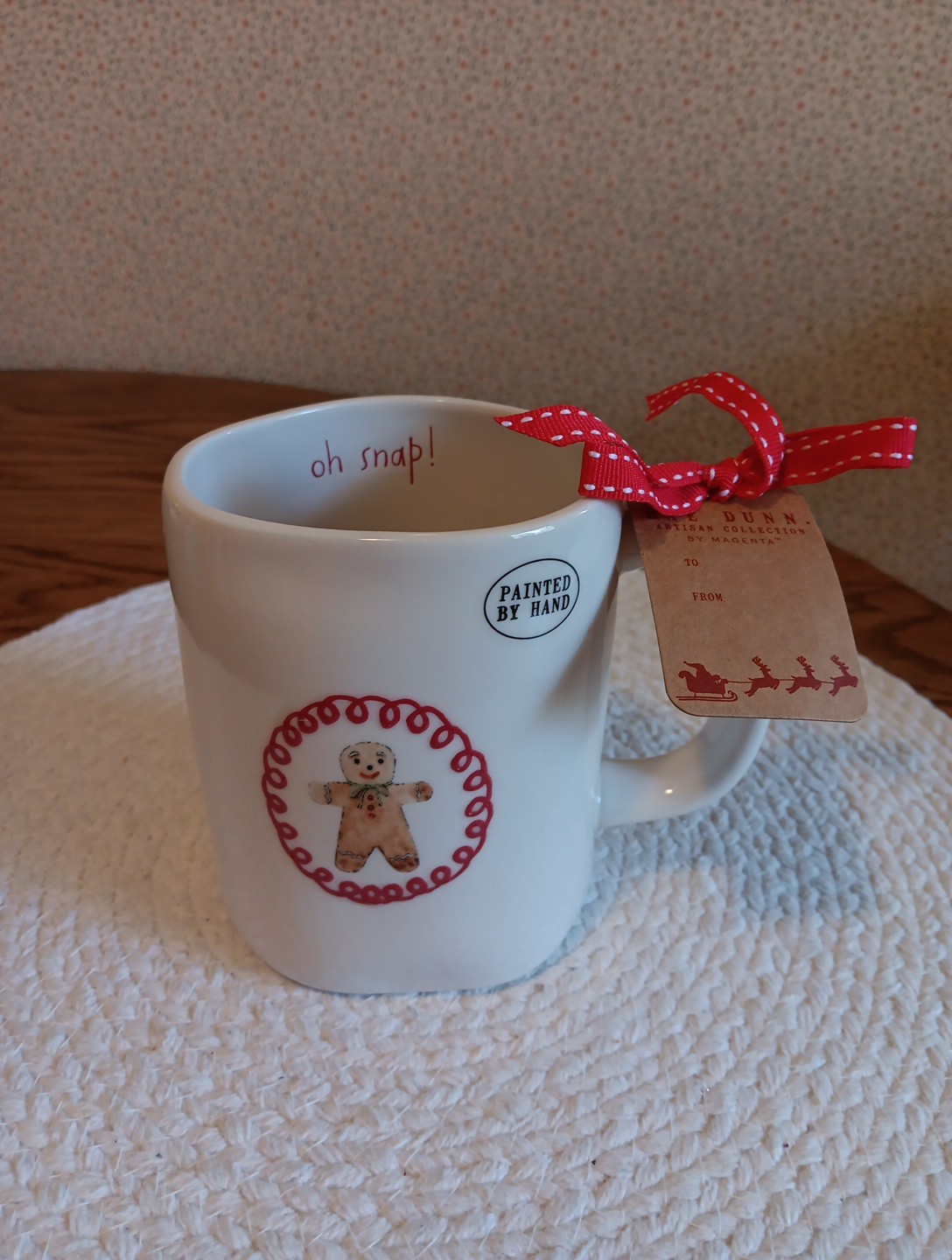Rae Dunn Oh Snap Mug