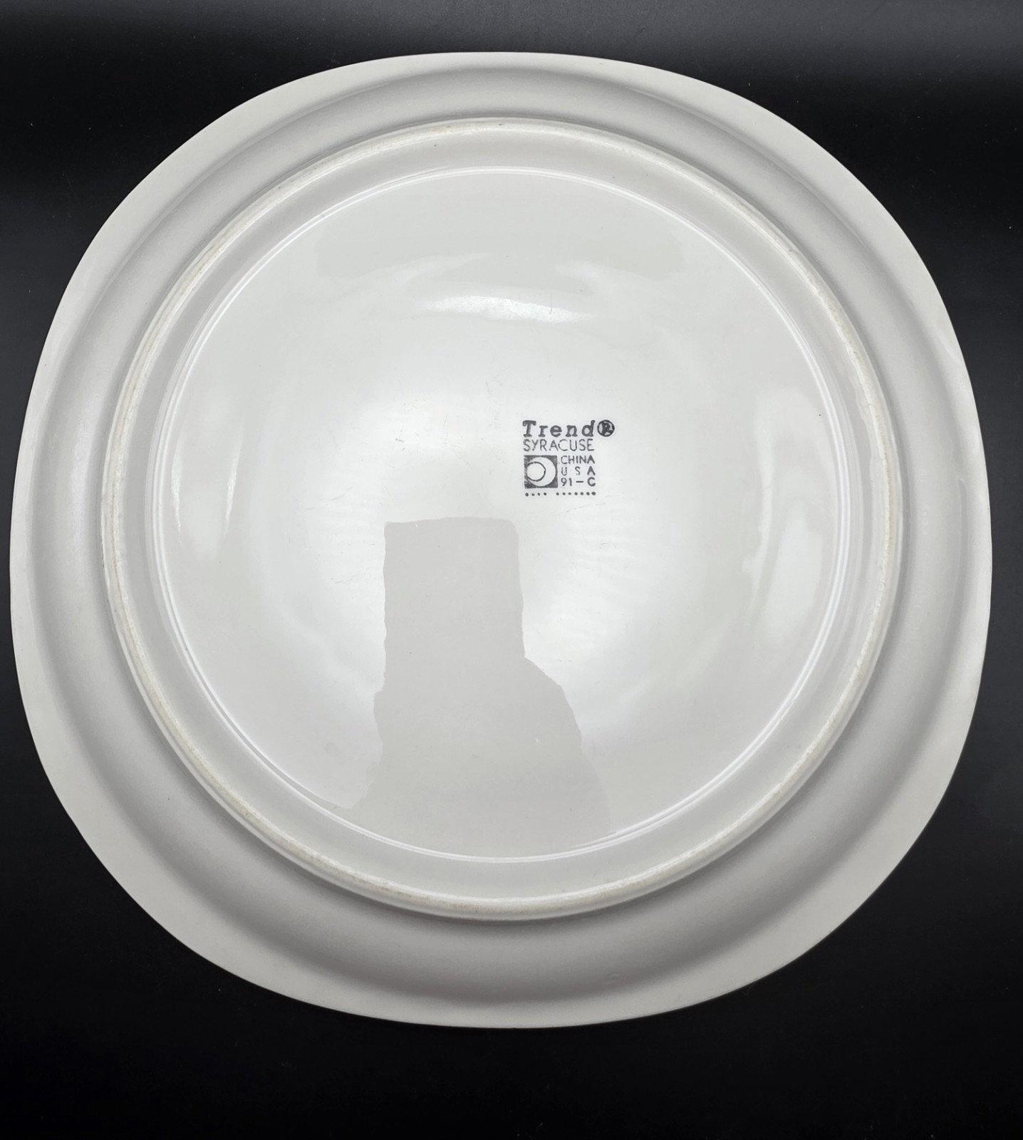 SYRACUSE JUBILEE TRENDS STARS 10 1/4″ DINNER PLATE Starburst Atomic Mid Century