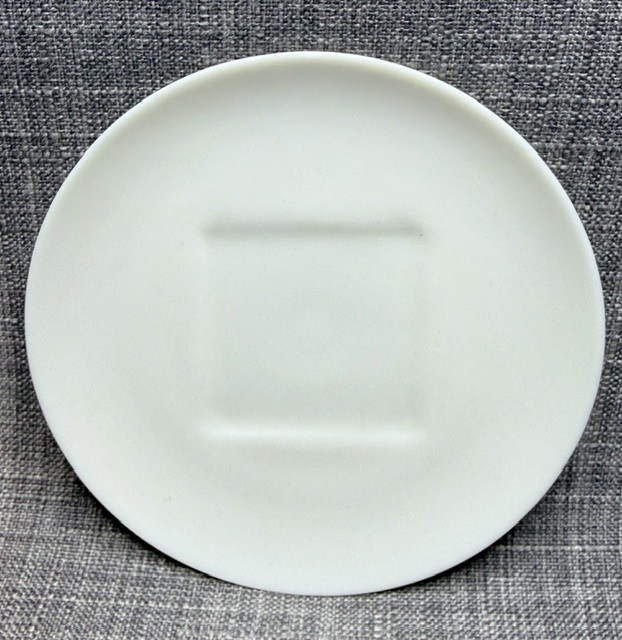 Lenox American Belleek Cup and Saucer Art Deco Style, Ivory Bone China