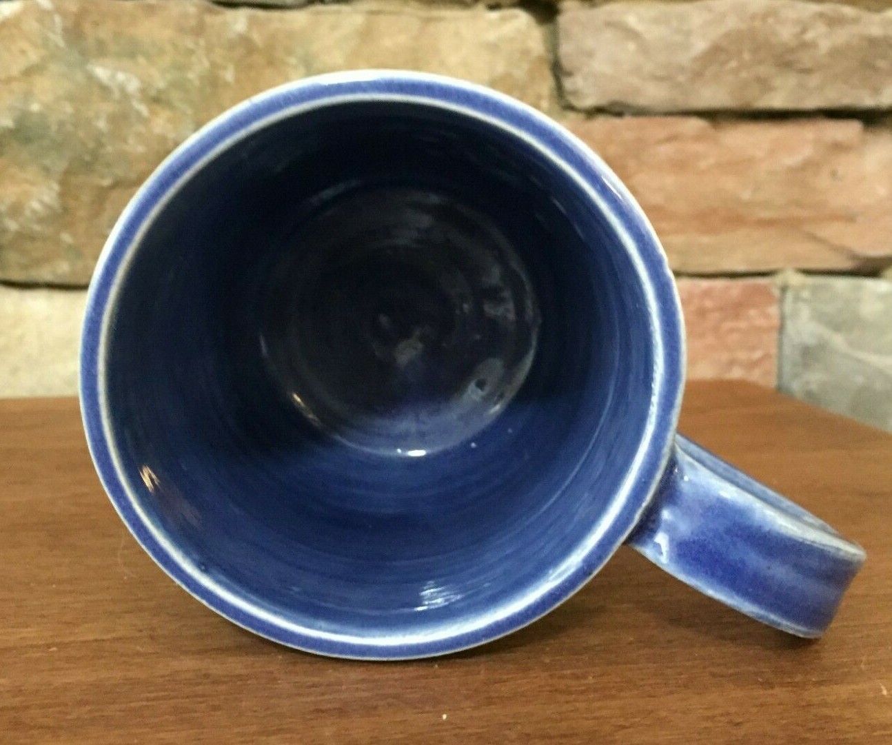 Art Pottery~4″ Mug~Atlanta~Edgewood~Artist Stamped~Devanis