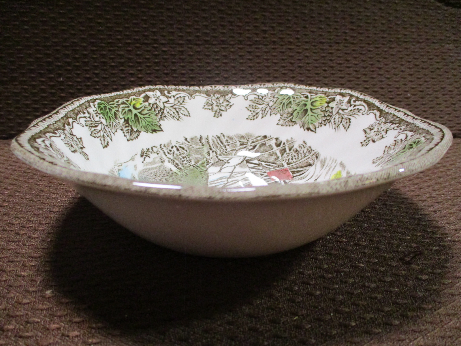 Johnson Brothers – Friendly Village – The Covered Bridge – Square Bowl