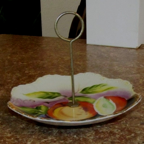 Vintage Fruit Open Candy Nut Dish Bowl MARILYN EXCLUSIVE by Consco Japan