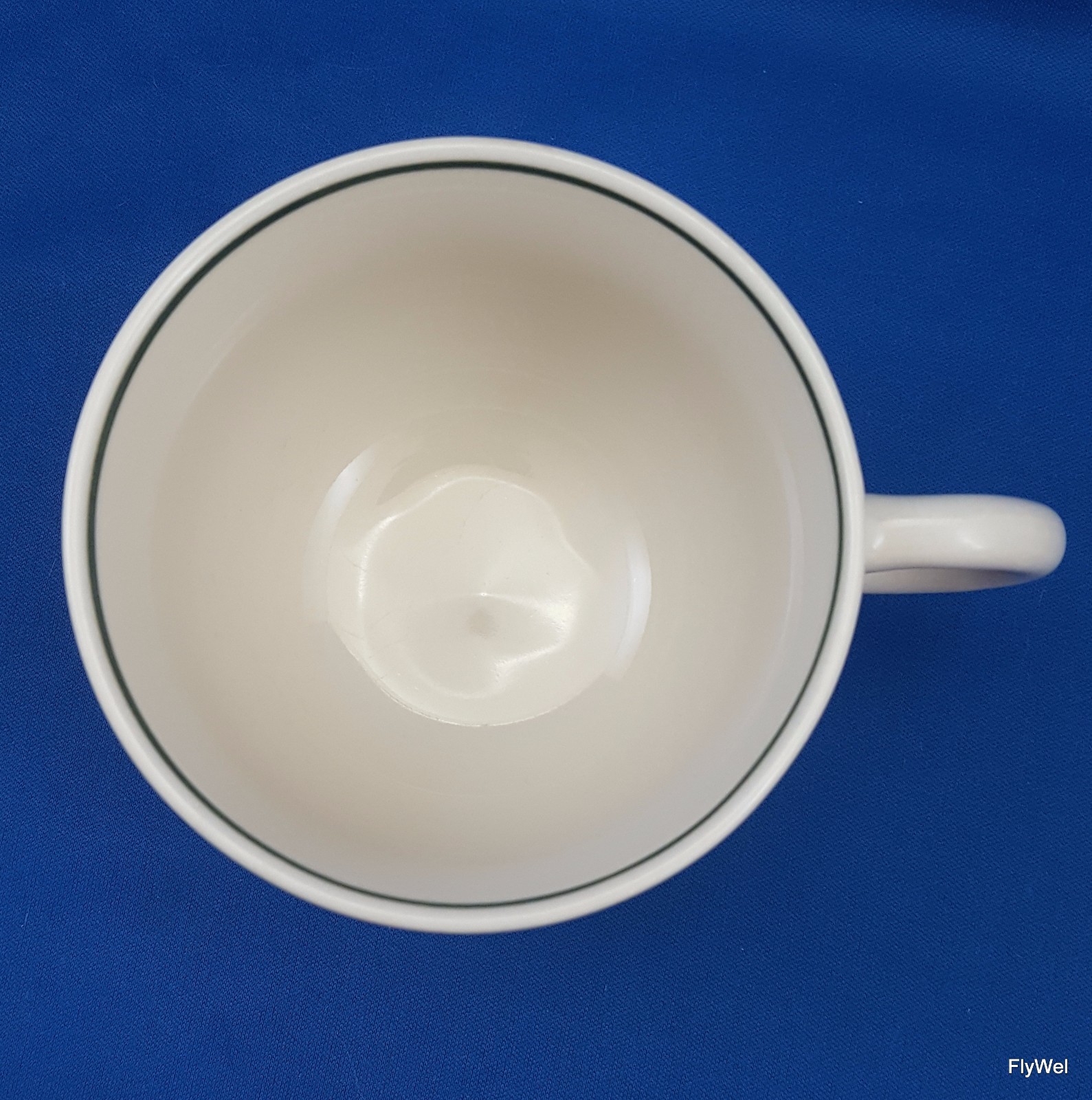 Noritake Epoch Wholesome Cup and Saucer 8 Oz Cream Stoneware Fruit and Leaves