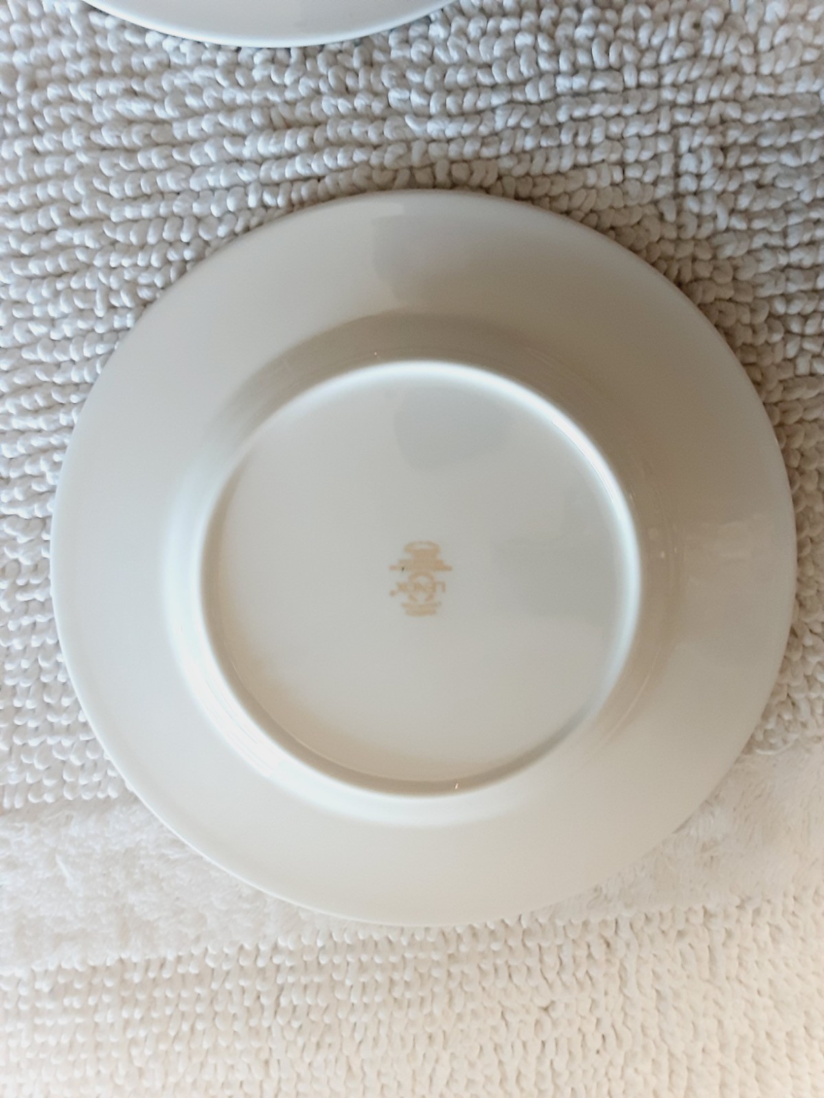 Lenox Federal Platinum Dessert Plates 8 inch Dishwasher Safe Set Of 4 White