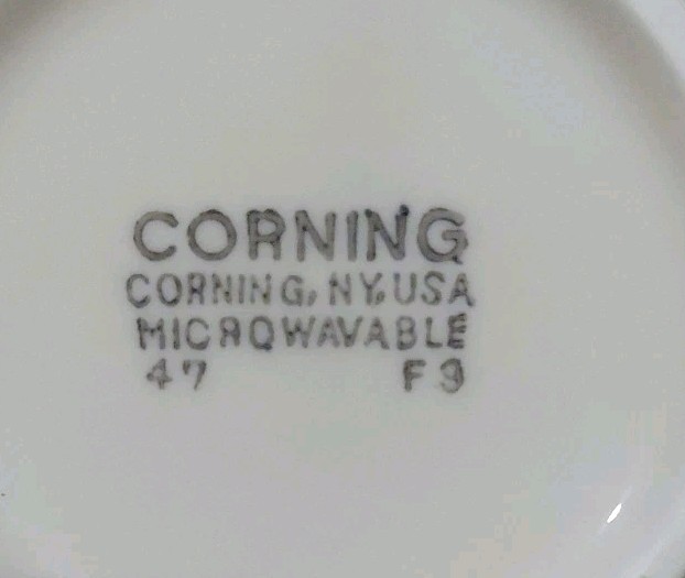 4-Vintage Corelle Corning Ware “FIRST OF SPRING” Tea Cups-Coffee Mugs Set Of 4
