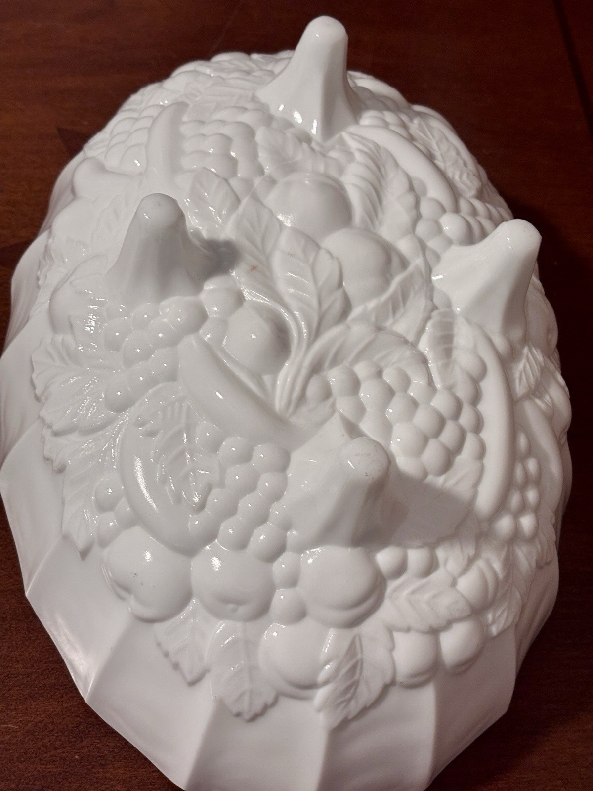 Indiana Glass footed fruit bowl