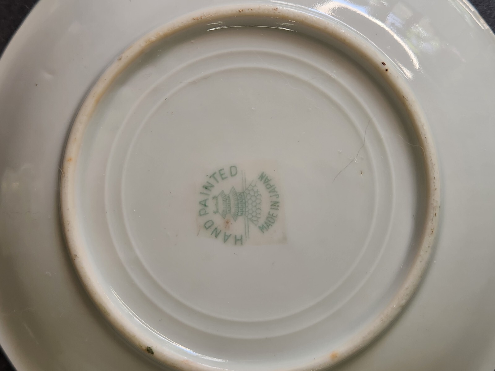 Vintage Floral Teacup Demitasse Cup Japan 3inches