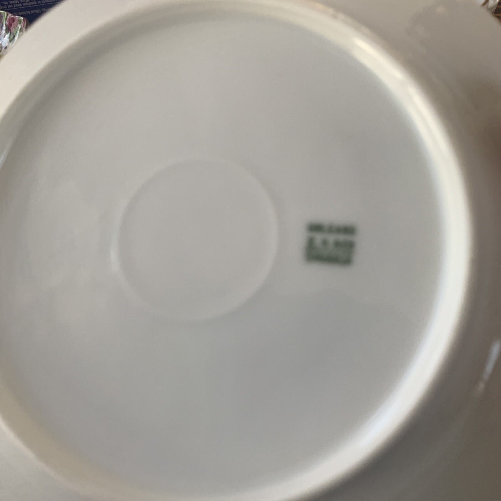 Z.S. & co Plate Bavaria Orleans 7.5 inches Floral Design