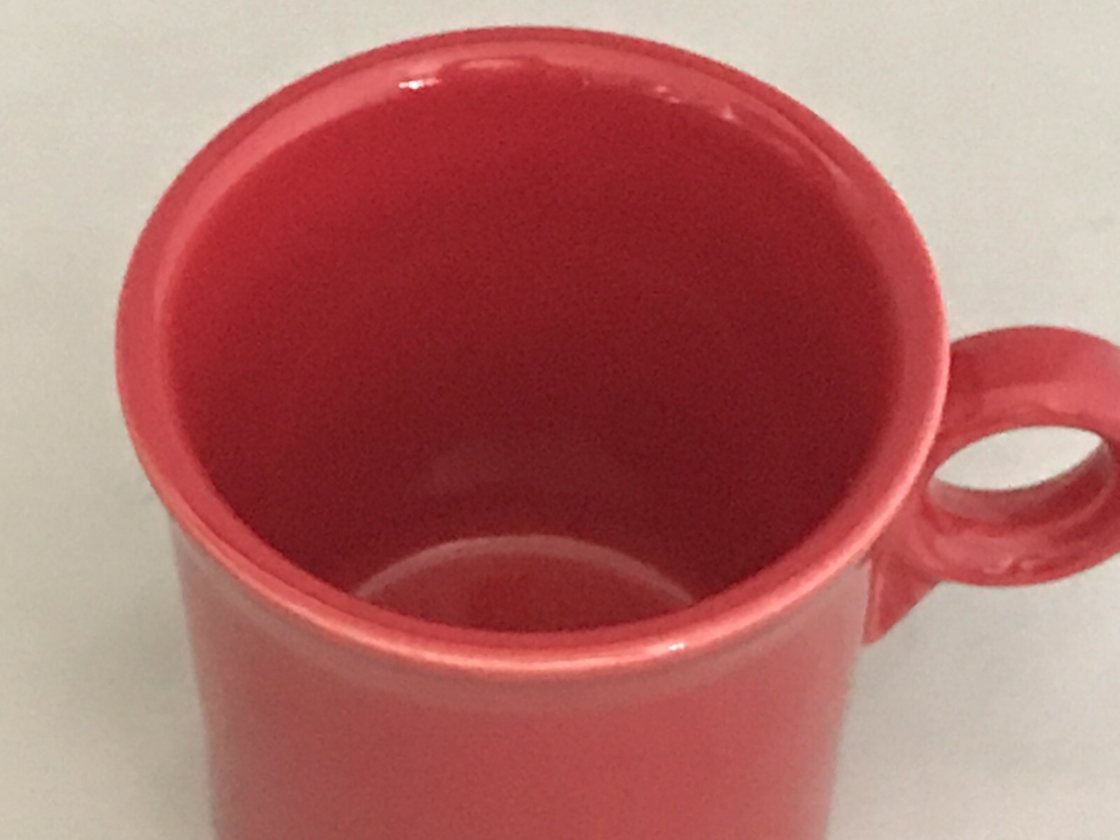 HLC Fiesta USA – Ring Handle Coffee Mug – Scarlet – Contemporary Original 10.25