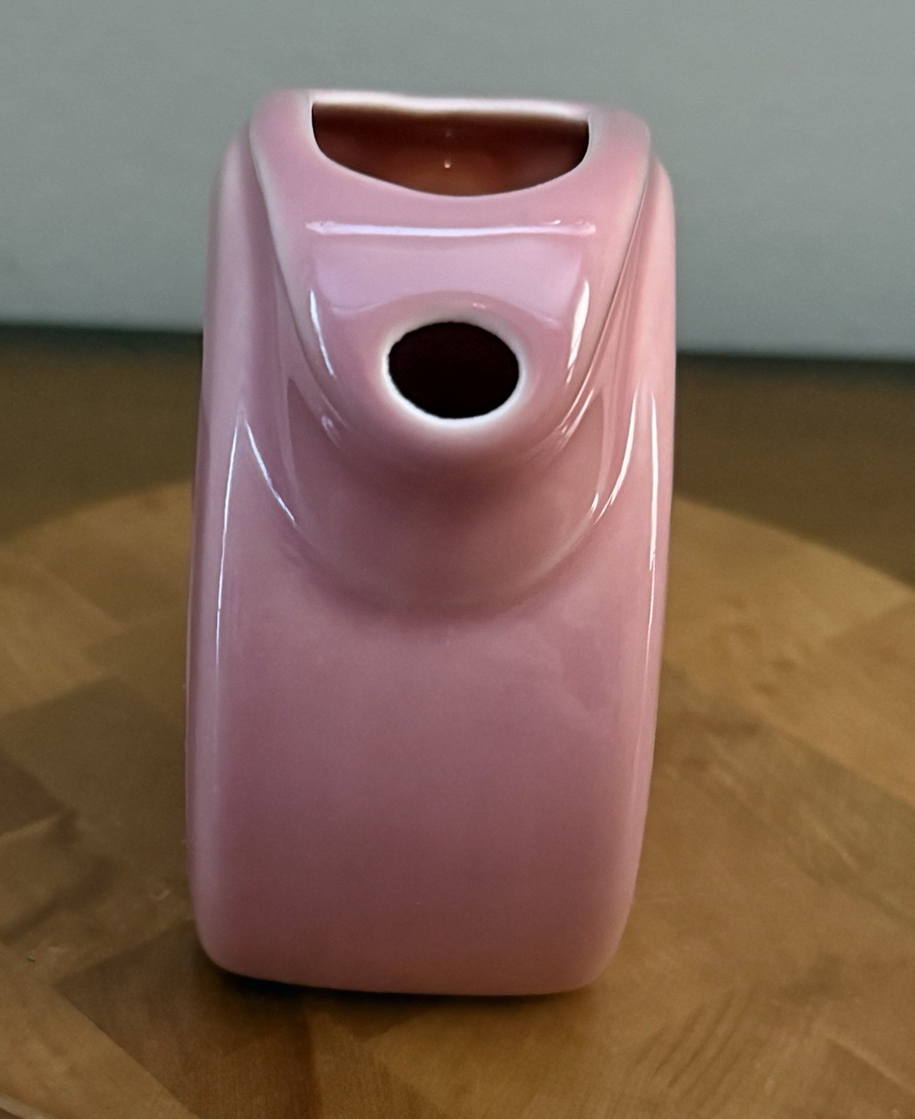 Fiesta Pink Mini Disk Pitcher Creamer Made in USA 4 3/4 Oz Vintage EUC