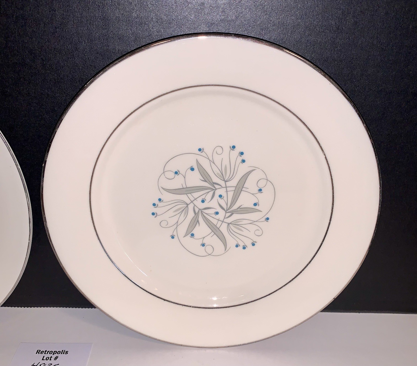 Pair of Homer Laughlin Celeste Salad Plates 7.25″ Vintage
