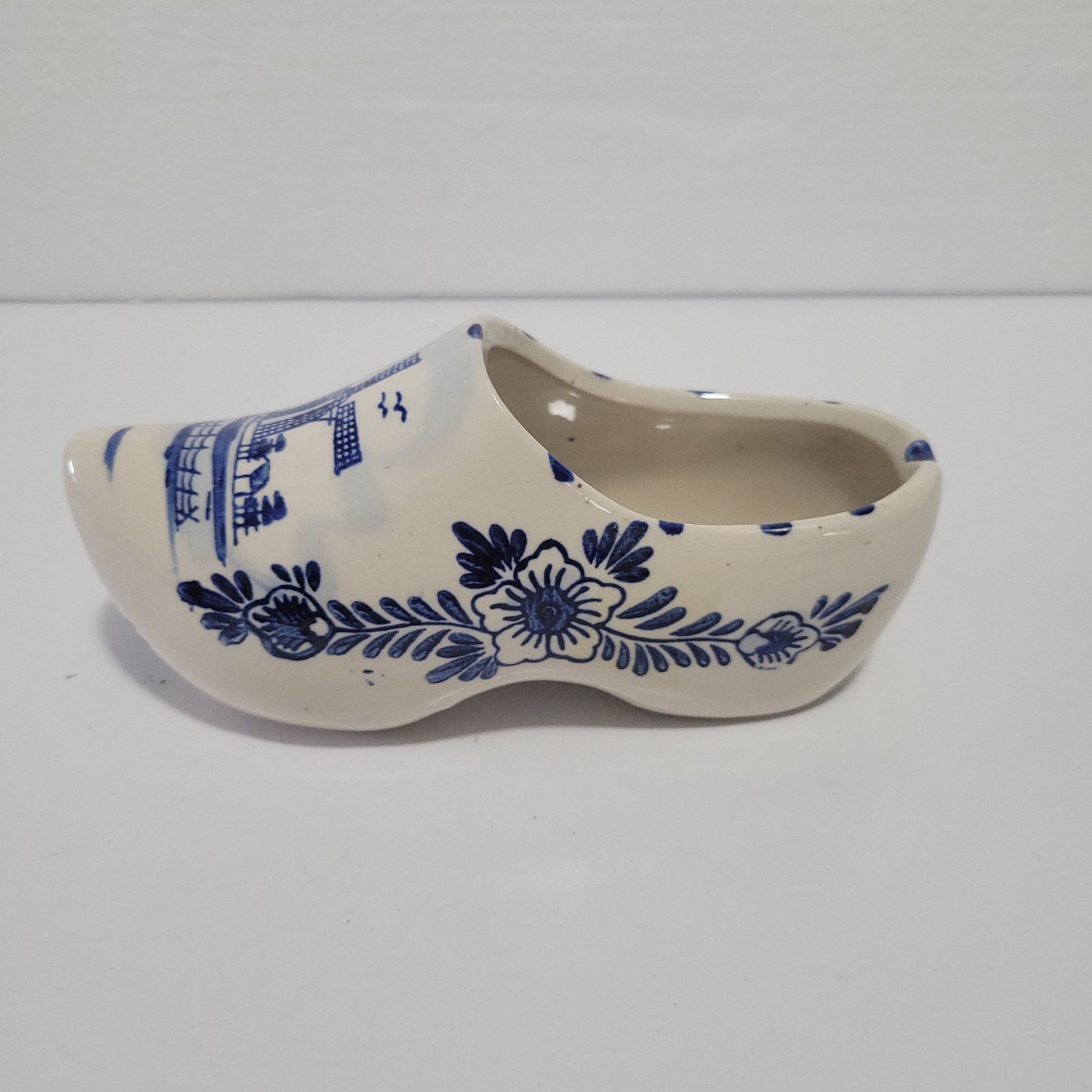 Delf Blue Holland Ceramic Amsterdam Dutch Clog Shoe Home Decor