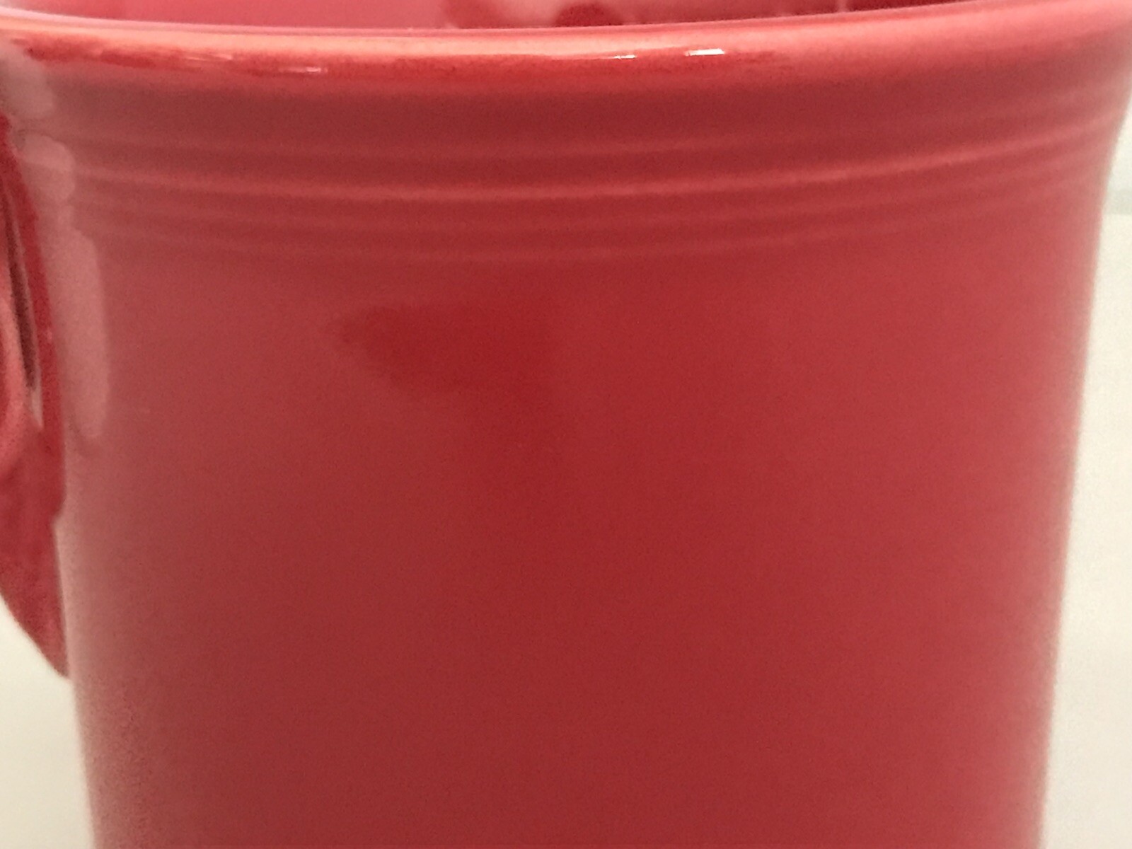 HLC Fiesta USA – Ring Handle Coffee Mug – Scarlet – Contemporary Original 10.25