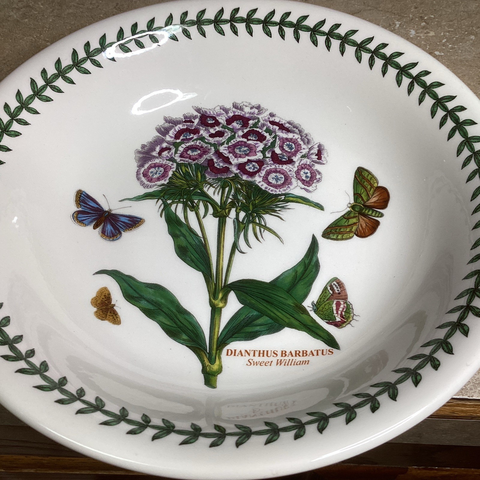 SET OF 4 Portmeirion BOTANIC GARDEN 8 3/4” Pasta / Soup Bowls – Assorted-new