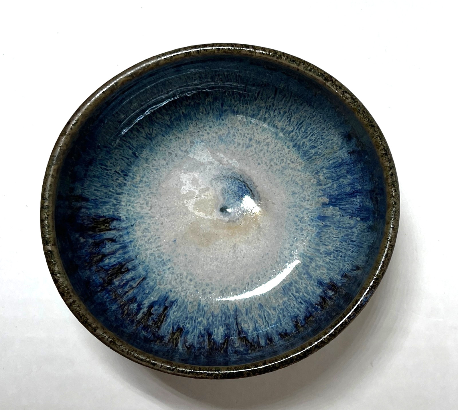 Vintage Artist Marked Studio Pottery Stoneware Bowl