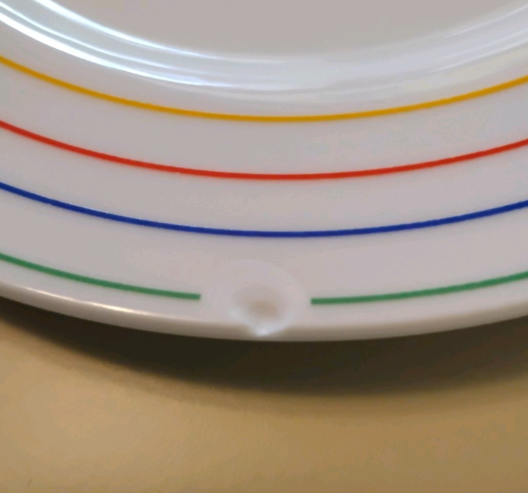 Studio Nova Hi Fi Primary Gallery Salad Plates 8 Inch Set of 4 Vintage