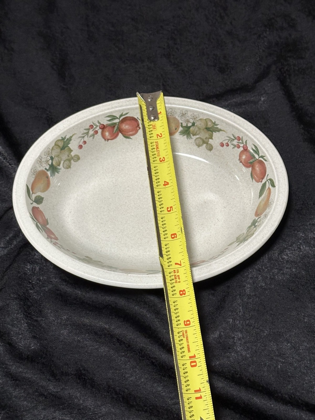 Wedgewood Quince serving platter, vegetable/soup bowls, bread & butter plates.