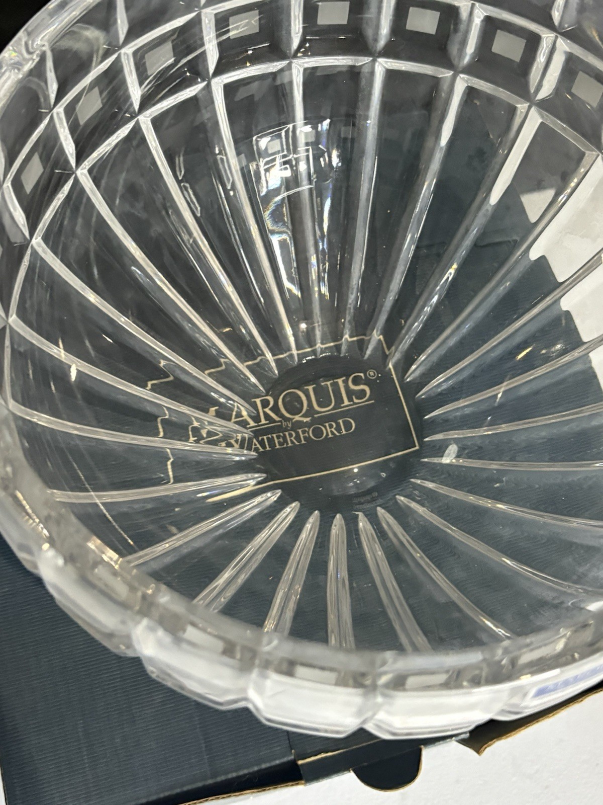 Marquis By Waterford Crystal Quadrata Bowl 8” Diameter