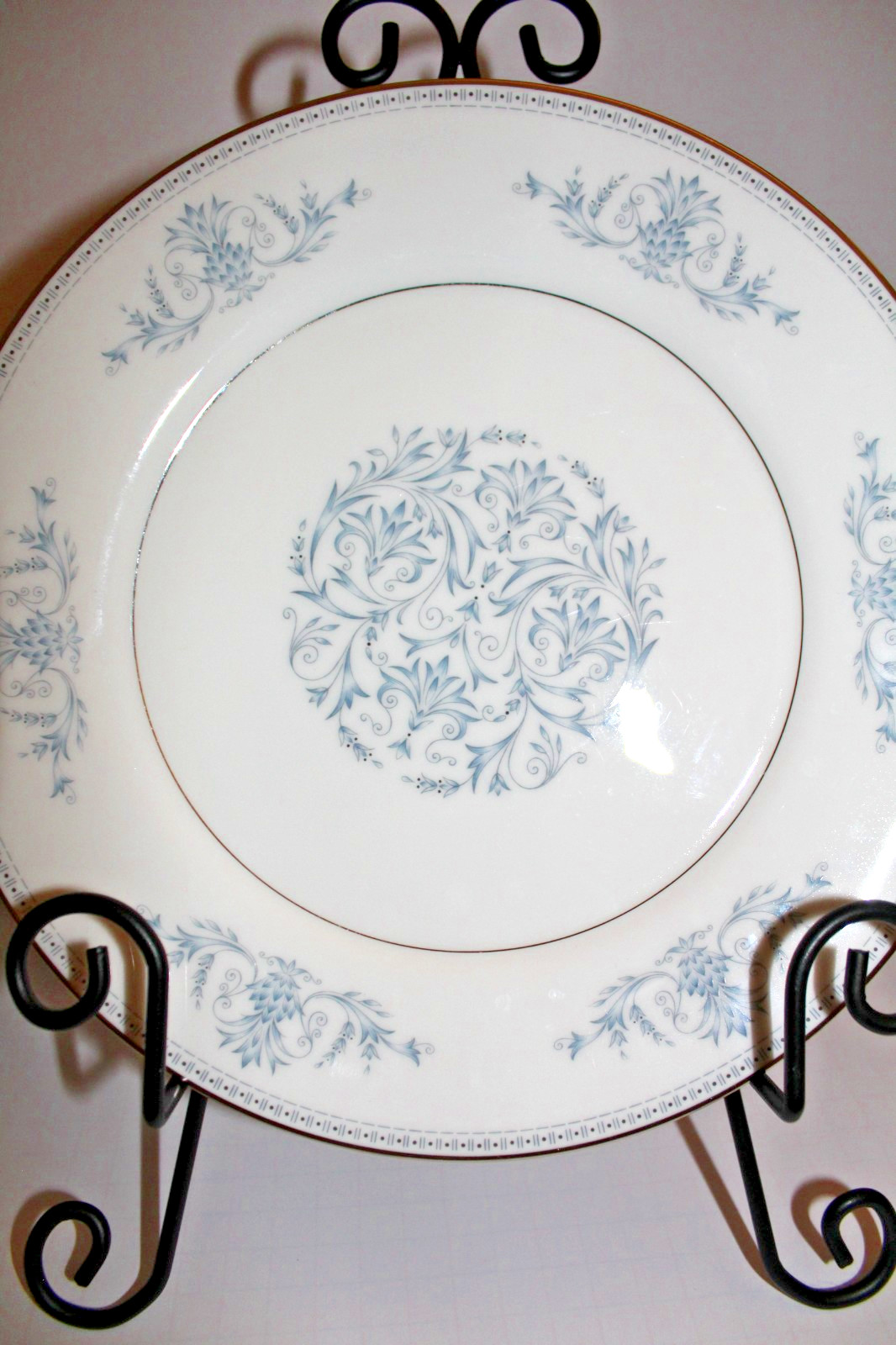 Set of 8 Vintage Oxford Bryn Mawr Bone China 10 3/4″ Dinner Plates
