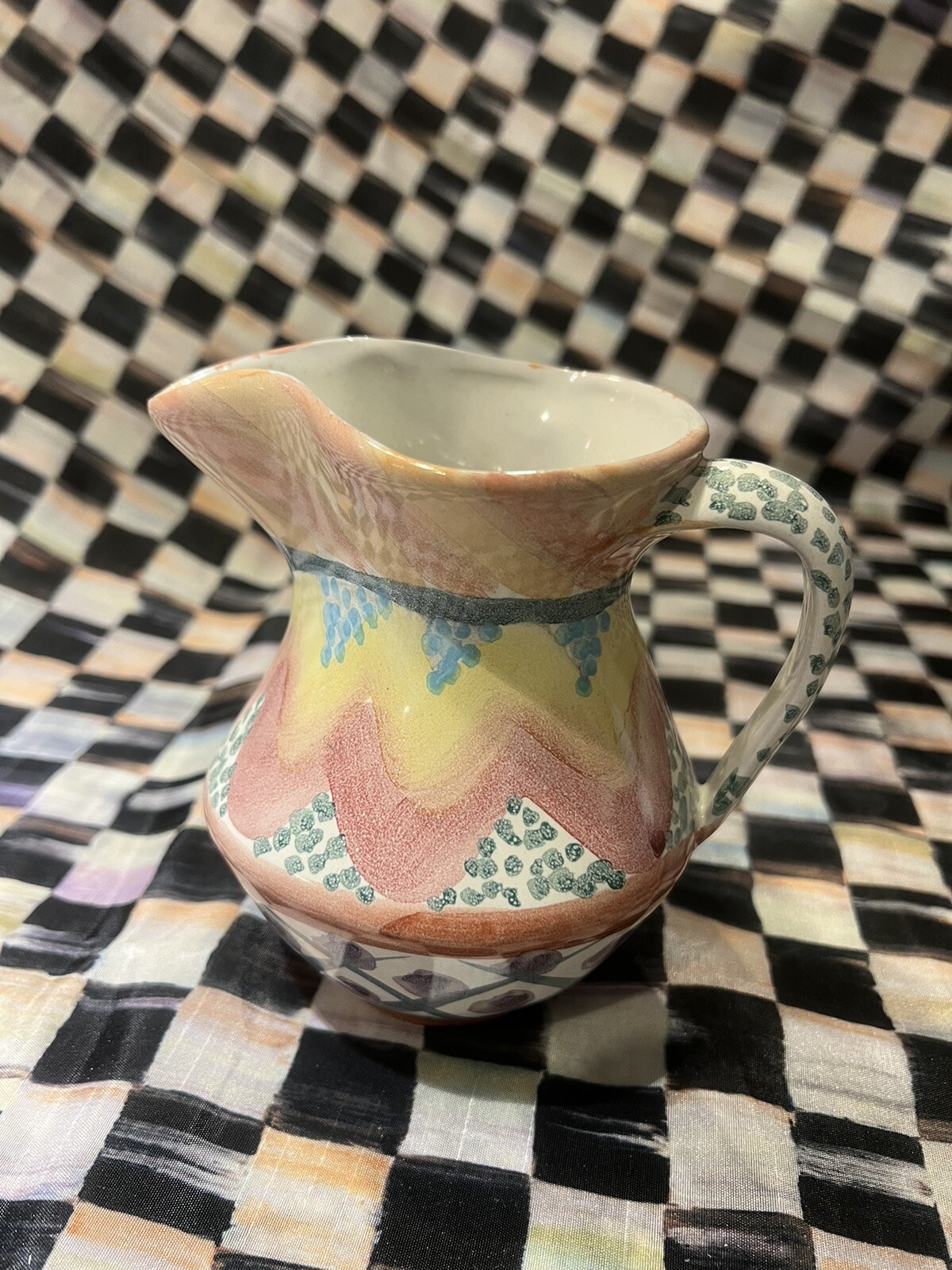 Mackenzie Childs Vintage Keukenhof Creamer.