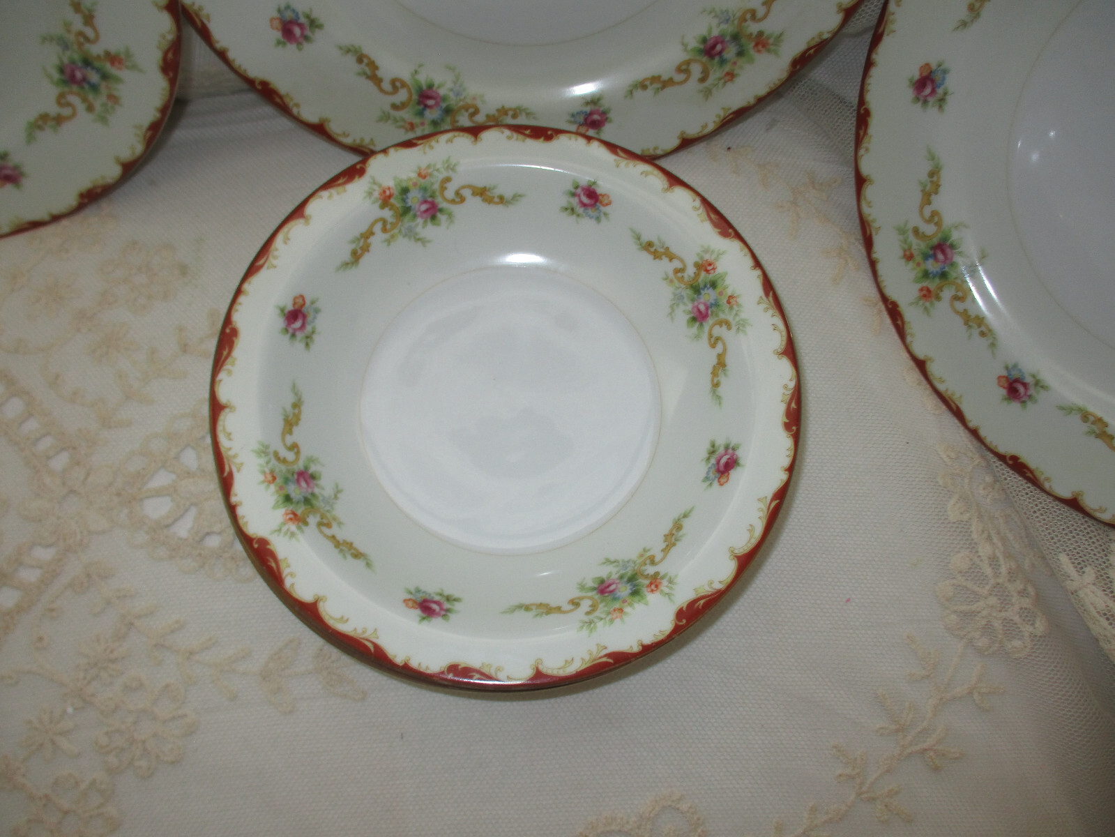 Vintage Harmony House “Wembley” Porcelain Dinner Set for 6 and Covered Tureen