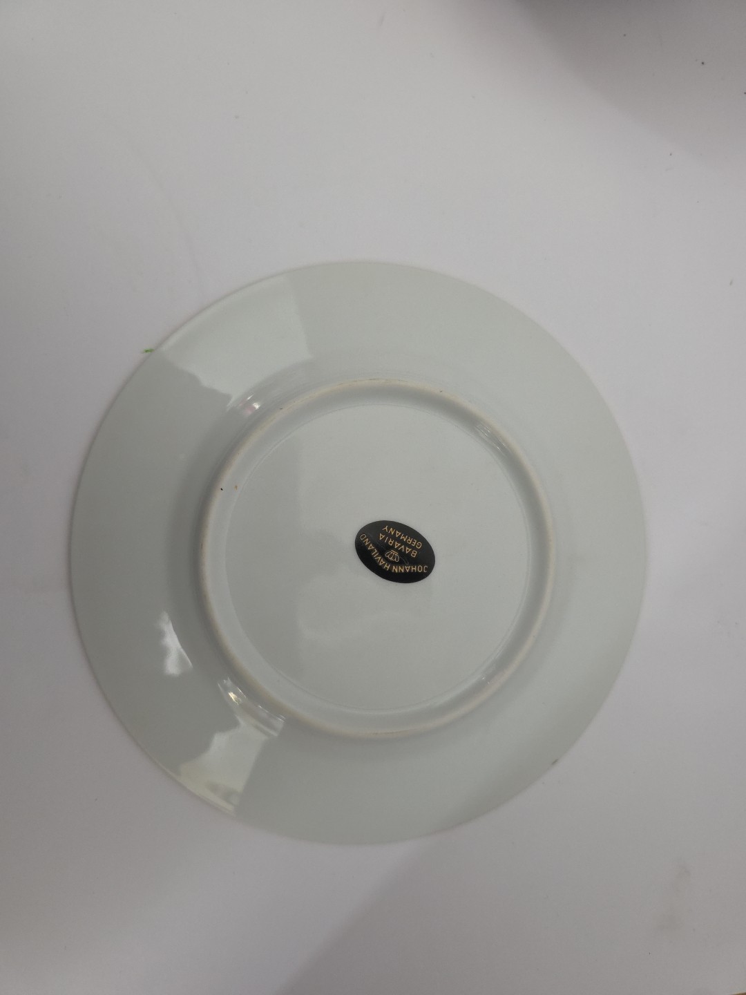 Johann Haviland Twilight Rose 6” Plates Bavaria Germany