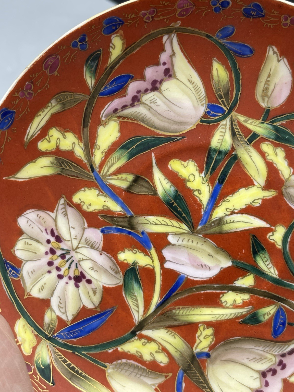 Royal Vienna Chinoiserie Creamer And Saucer Ackermann Fritze