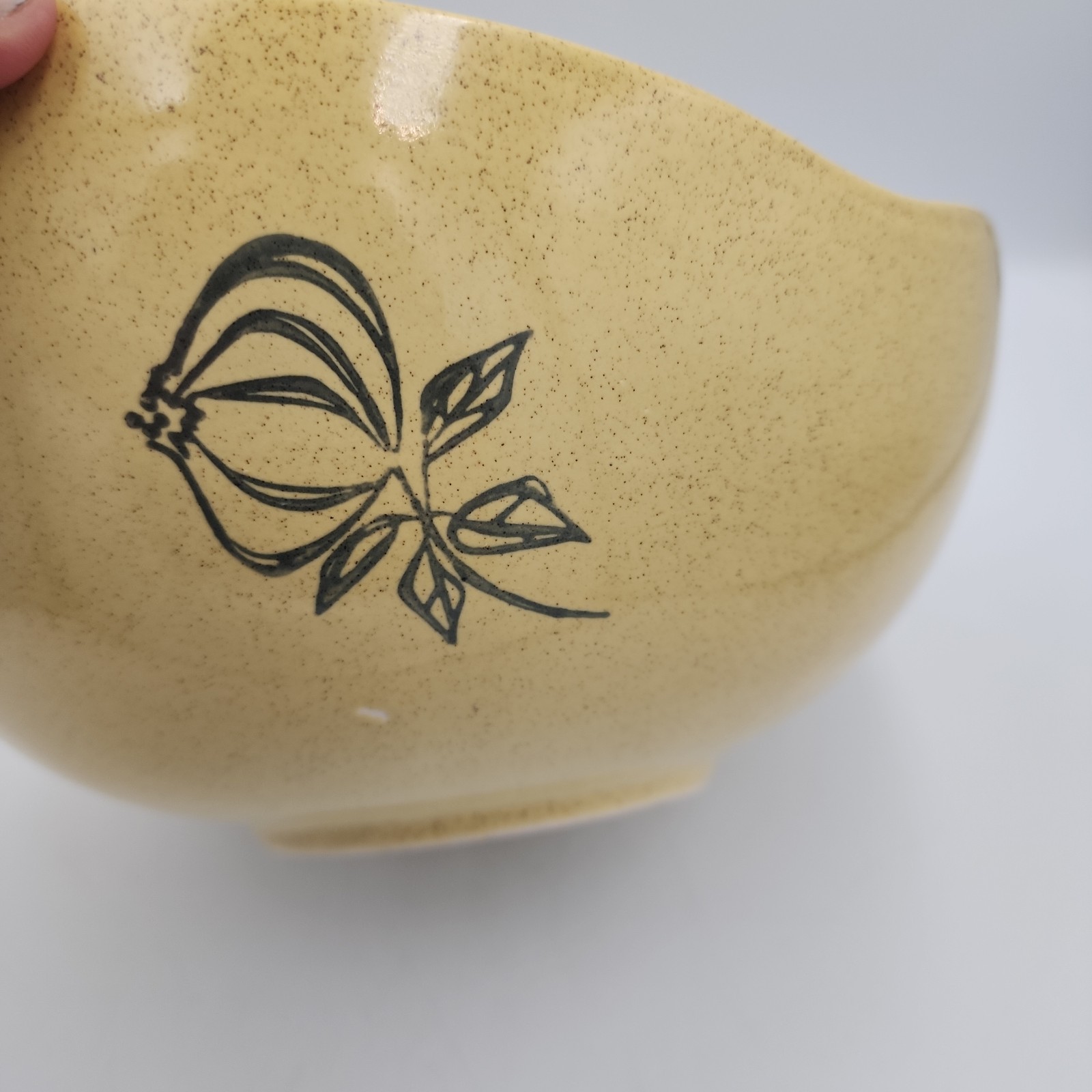 Vintage Ben Seibel Yellow Bowl Pfaltzgraff MCM Ceramic