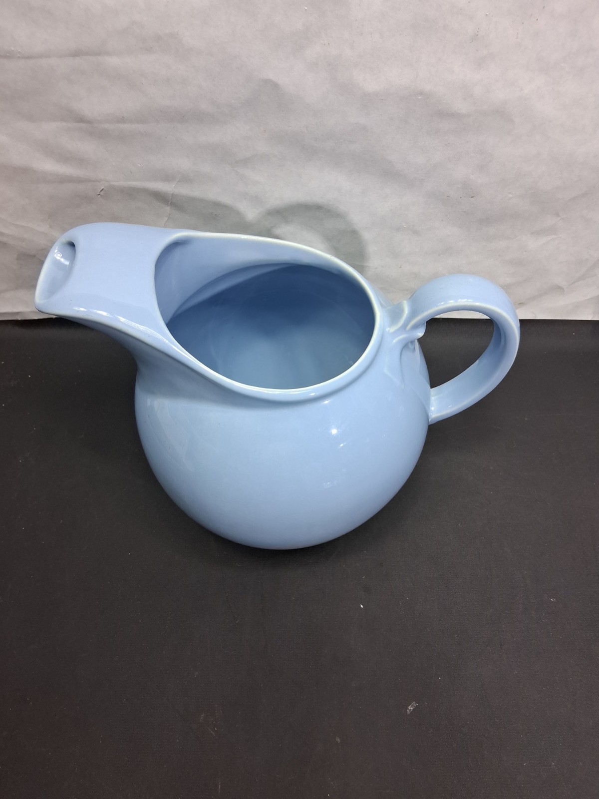 LuRay Pastels Windsor Blue Pitcher Water Jug Taylor Smith Taylor TS&T