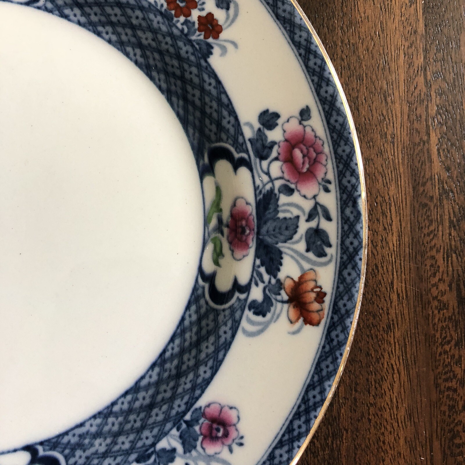 OLD NANKIN WHIELDON WARE & CO. ENGLAND 8.75″ DESSERT/COLLECTOR PLATE 