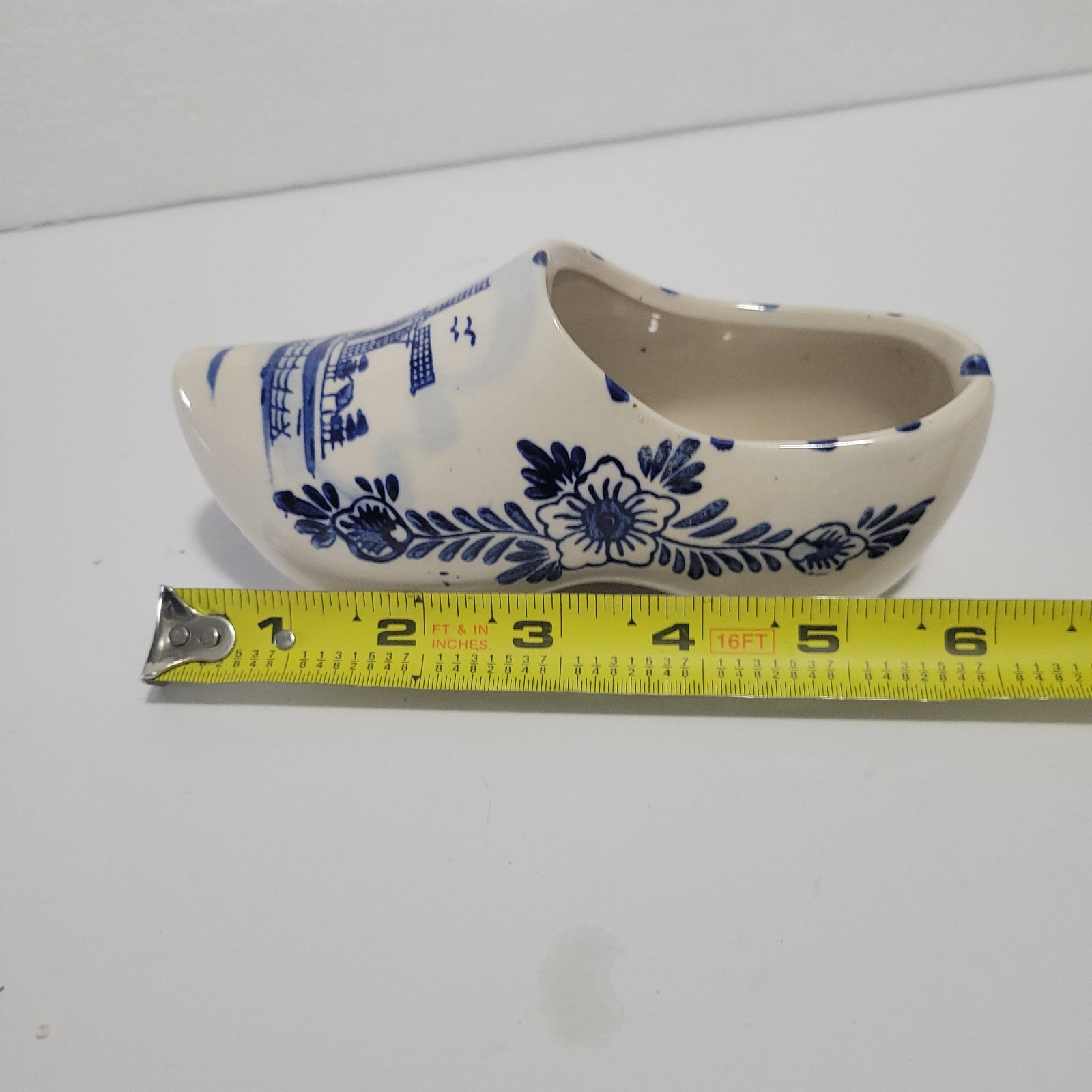 Delf Blue Holland Ceramic Amsterdam Dutch Clog Shoe Home Decor
