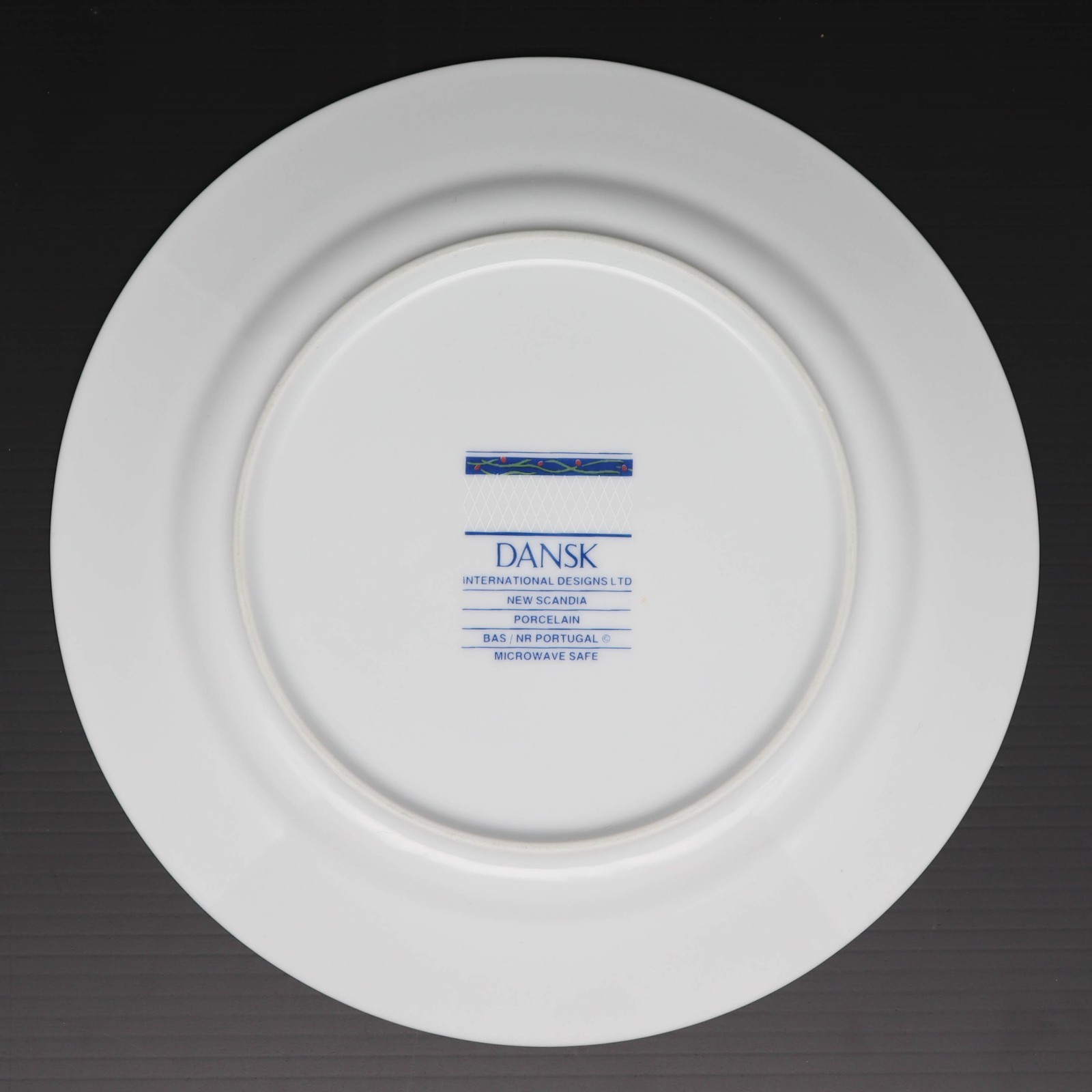 (6) Vintage DANSK NEW SCANDIA Salad Plates Portugal 9″