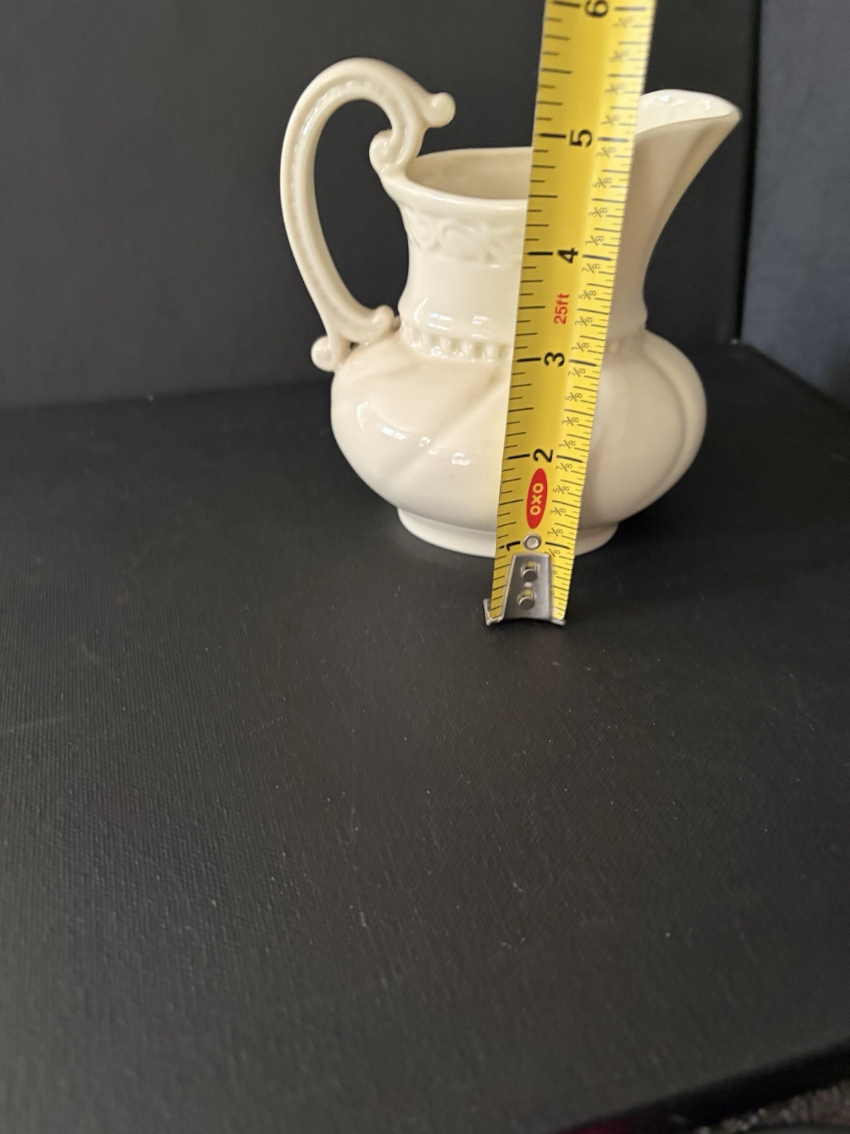 Lenox Colonial Collection Creamer 1953-1988. Vintage, Green Stamp.