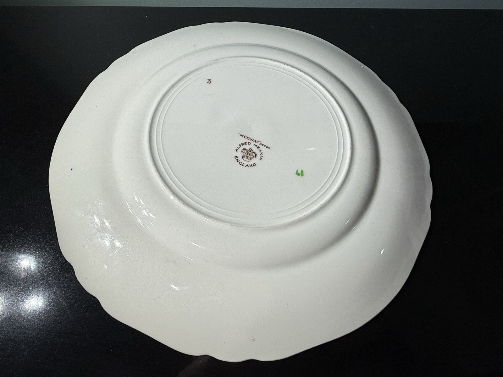 Set of 5 Alfred Meakin Medway Beautiful Dinner Plates Transferware Floral