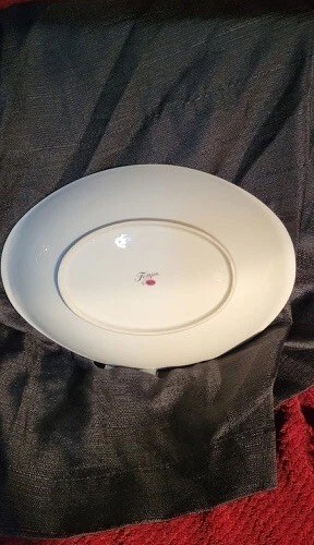 Tempo Dishes By Meito Japan 9″ Round Bowl & Oval Serving Platter  Set of 2 MCM