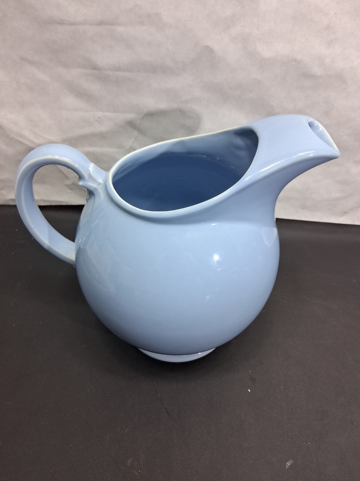 LuRay Pastels Windsor Blue Pitcher Water Jug Taylor Smith Taylor TS&T