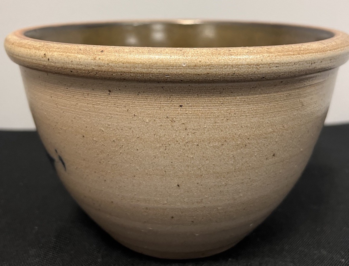 Rockdale Union Stoneware Pottery Bowl 1988