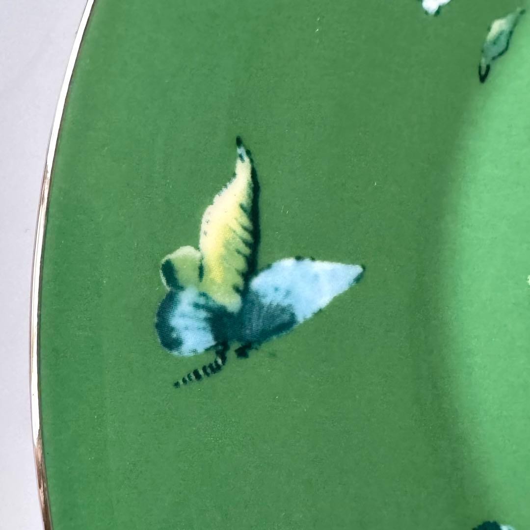Wedgwood Jasper Conran Chinoiserie Green Plate 9 in (23 cm) Boxed NOS