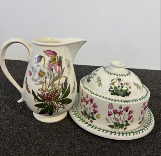 Vintage Portmeirion Botanic Garden 18 Piece Ceramic Tableware Set